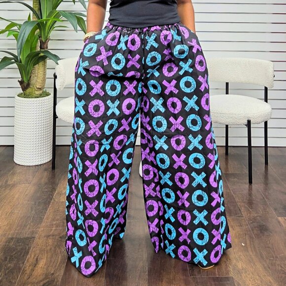 Karisma Ankara African Print Baggy Pants - Picture 1 of 4